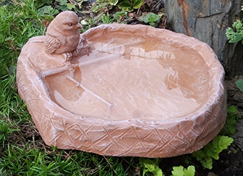 Vogeltränke und Vogelbad für heimische Vögel